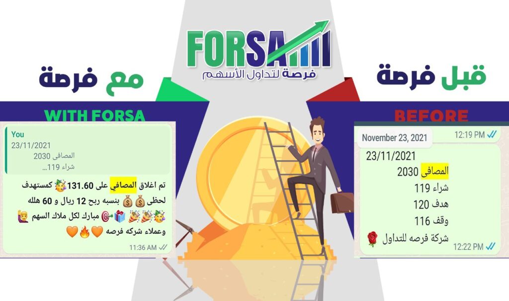 Read more about the article المصافي 12 ريال و60هلله ربح